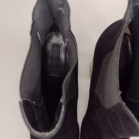 Forever 21 black booties size (8) - Picture 4 of 14